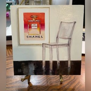 Chanel Mini Painting - 6” x 6”